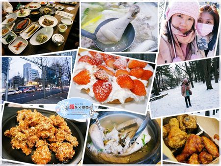 【旅遊✈KOREA】2015櫻在首爾＊梨大/新村站‧孔凌一隻雞。黯然銷魂的粥~去韓國絕對不能錯過的一隻雞！